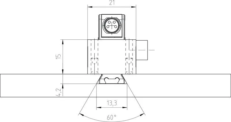 Leuze BT-GS6X.DT Montaj ünitesi