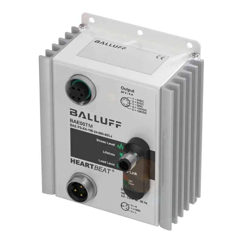 Balluff BAE PS-XA-1W-24-080-605-I Heartbeat® IO Link arayüzlü güç kaynağı üniteleri