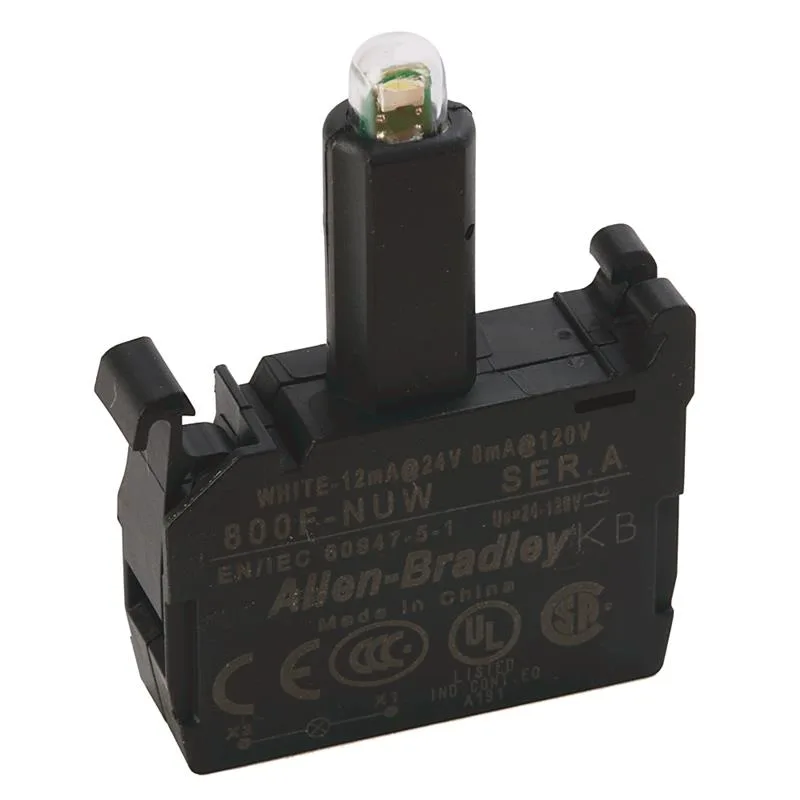 Allen Bradley 800F-NUW 22mm LED Module 800F PB