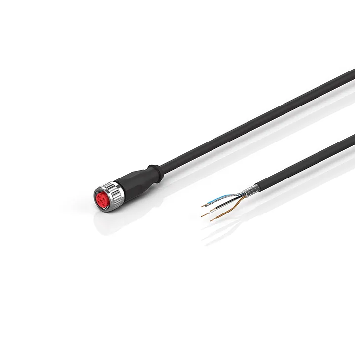 Beckhoff ZK2000-7200-0xxx Sensor cable, PUR, 4 x 034 mm², drag chain suitable