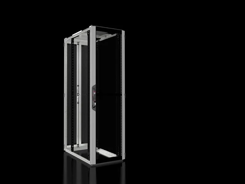Rittal VX 5308.113 VX IT, 19" mounting angles, standard, front and rear, vented, WHD: 600 x 2000 x 1000 mm, 42 U