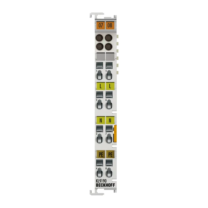 Beckhoff KL9190 Potential supply terminal, any voltage up to 230 V AC