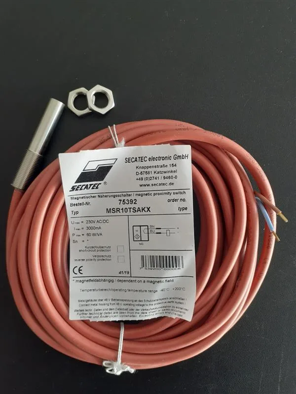 SECATEC MSR10TSAK Magnetic Switch