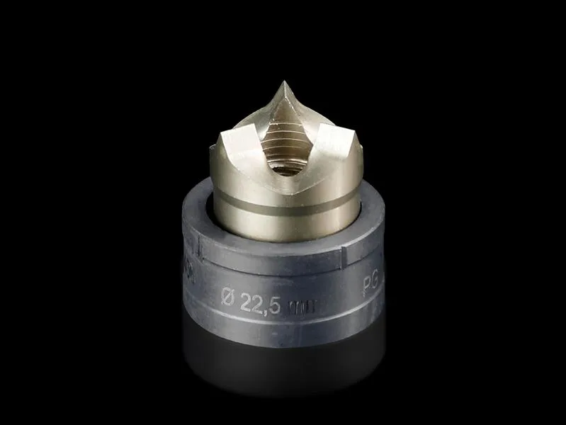 Rittal AS 4055.122 Splitter hole punch, round for stainless steel, round, with triple splitting