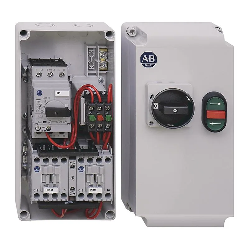 Allen Bradley 107C-16LD-DC10X-1M Enclosed Reversing Combo Starter