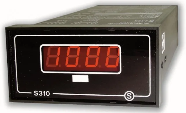 Seneca S310 3 1/2 digit indicator with analog input