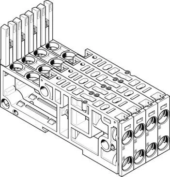 Festo VMPAL-AP-4X10 Bağlantı Plakası|Taban Plakası