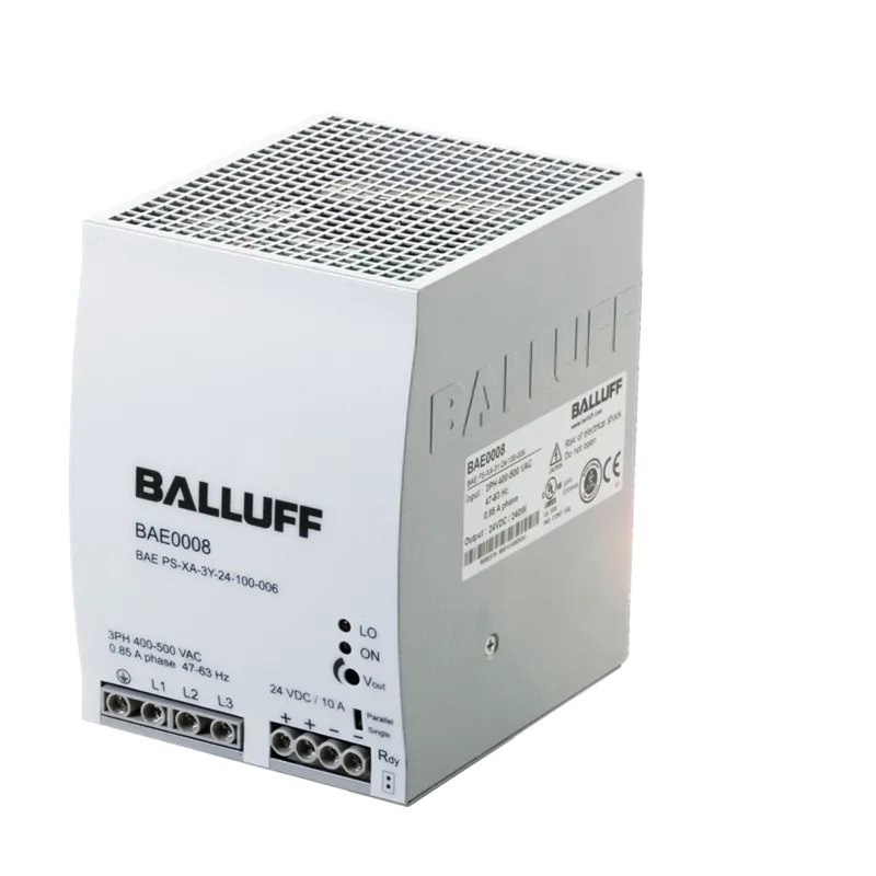 Balluff BAE PS-XA-3Y-24-100-006 DIN Ray montajlı güç kaynakları