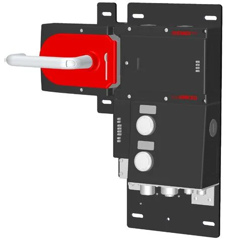 Euchner MGB-L2HB-PNA-L-125576 Locking set MGB-L2-PN (guard locking by solenoid force) with 2 control elements, 7/8" and M12 plugs