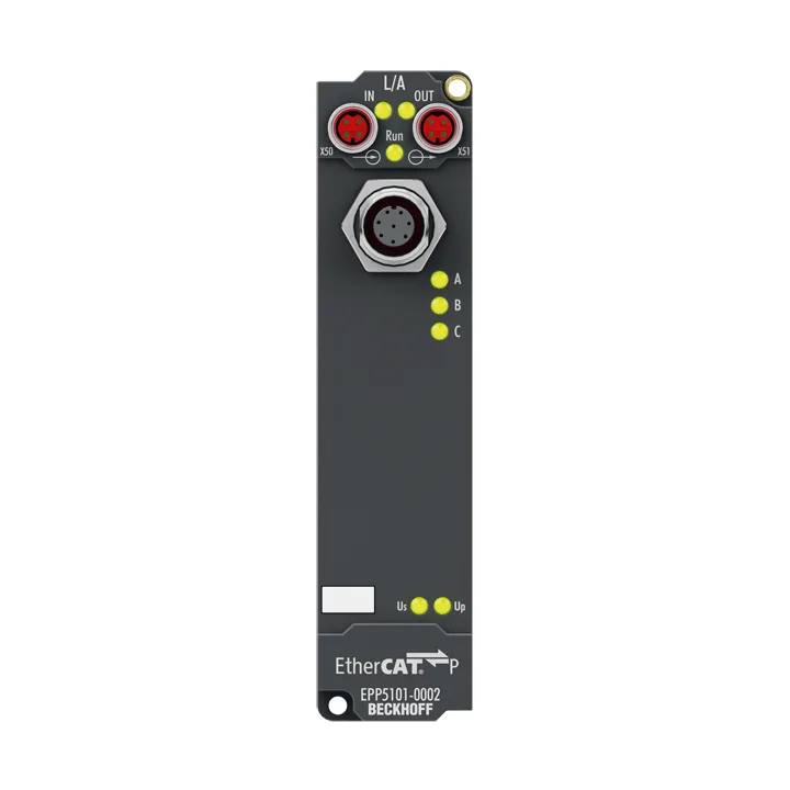 Beckhoff EPP5101-0002 EtherCAT P Box, 1-channel encoder interface, incremental, 5 V DC (DIFF RS422, TTL), 1 MHz, M12
