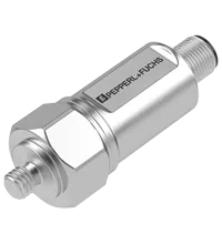 Pepperl+Fuchs VIM32PL-E1AC8-0RE-IO-1V1401 Vibration sensor with IO-Link and programmable switching output or analog current output