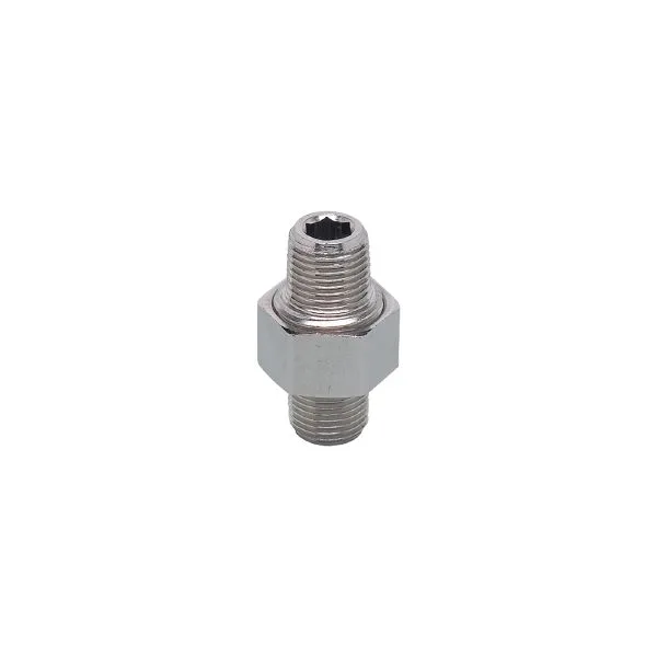 IFM ROTATABLE DOUBLE NIPPLE Proses sensörleri için vidalanan adaptör