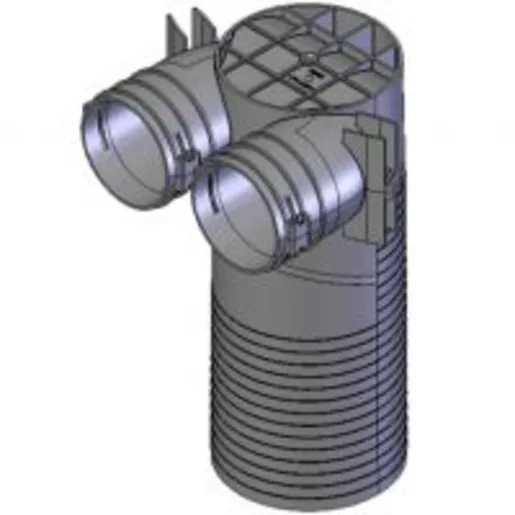 Helios Ventilatoren FRS-DWK 2-75/125