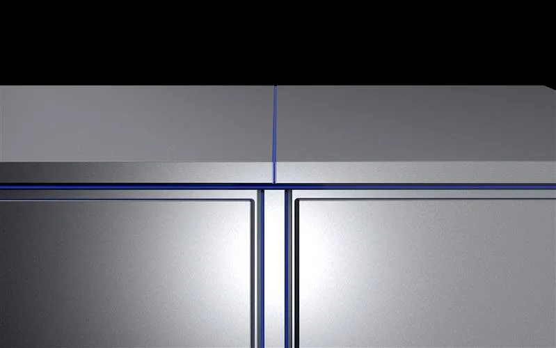 Rittal HD 4000.720 HD modüler çerçeve sistem kabini, YxD 2000x600 mm için, paslanmaz çelik