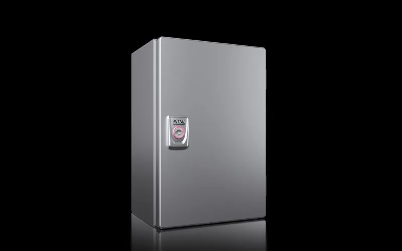 Rittal KX 1301.000 Elektrik Kutusu KX, GYD: 200x300x155 mm, paslanmaz çelik 14404, montaj plakalı, tek kapılı, mandallı kilitli