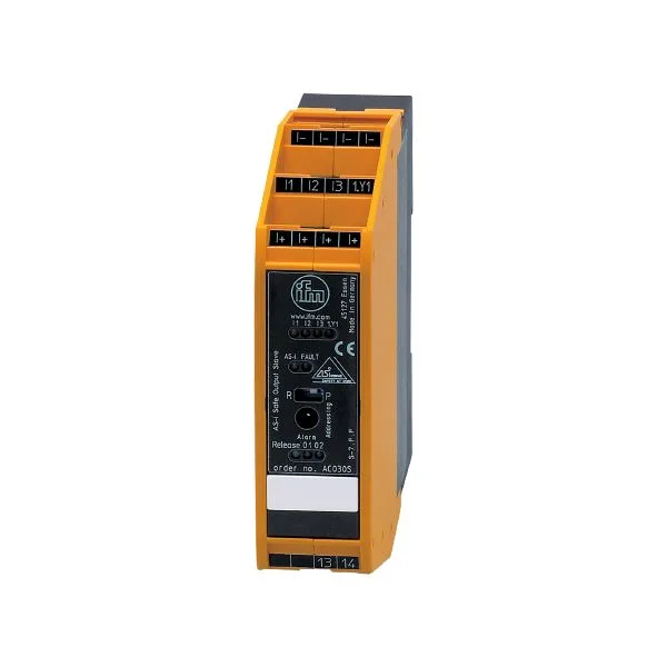 IFM SmartLine Module 2SO IP20 Güvenli AS-Interface kontrol kabini modülü