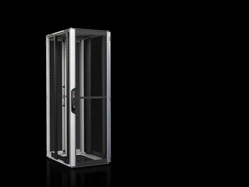 Rittal VX 5308.813 VX IT, 19" mounting angles, dynamic, front and rear, vented, WHD: 600 x 2000 x 1000 mm, 42 U