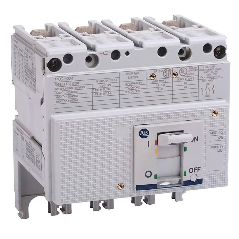 Allen Bradley 140G-H2X4 140G 125A Molded Case Frame