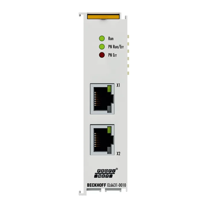 Beckhoff EL6631-0010 EtherCAT Terminal, 2-port communication interface, PROFINET RT, device