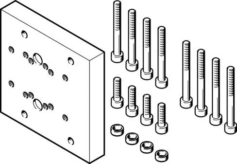 Festo DHAA-D-L-32-G7-20 Adaptör Takımı