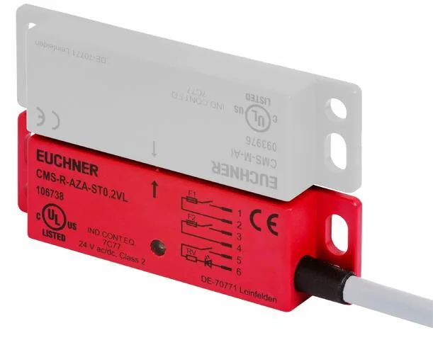 Euchner CMS-R-AXE-01V Read heads CMS, design A - with NO contact combinations, PVC