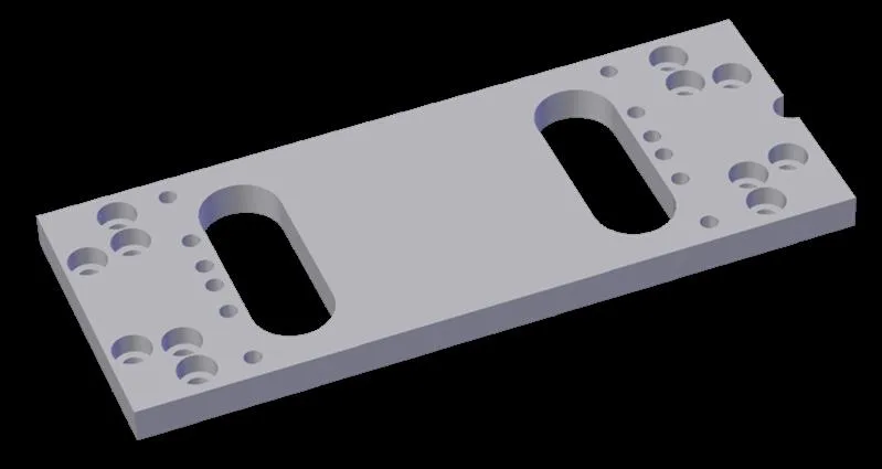 Euchner EMP-L-CET Mounting plate EMP-L- for CET read heads/switches