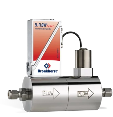Bronkhorst EL-FLOW Select  F-202AV Digital Thermal Mass Flow Controller for Gases