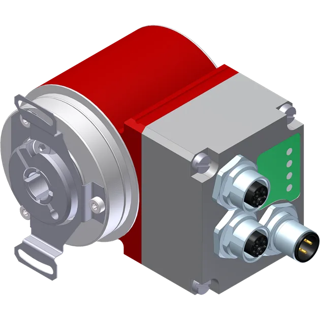 TR Electronic CES58M-00154 CES-58M-8192/4096 Profinet 10H7 3xM12
