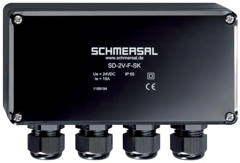 Schmersal SD-2V-F-SK SD JUNCTION BOX 2-WAY