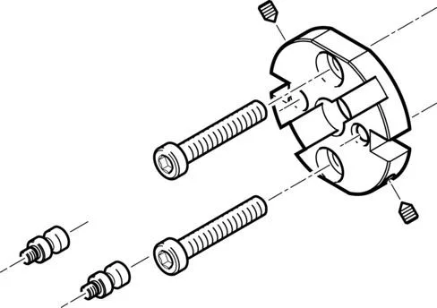 Festo HAPG-SD2-6 Adaptör Takımı