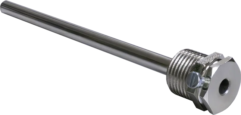 Alre THMs/150 Immersion sleeve, 150mm, nickel-plated brass with insertion, inner x outer diameter 65x8mm