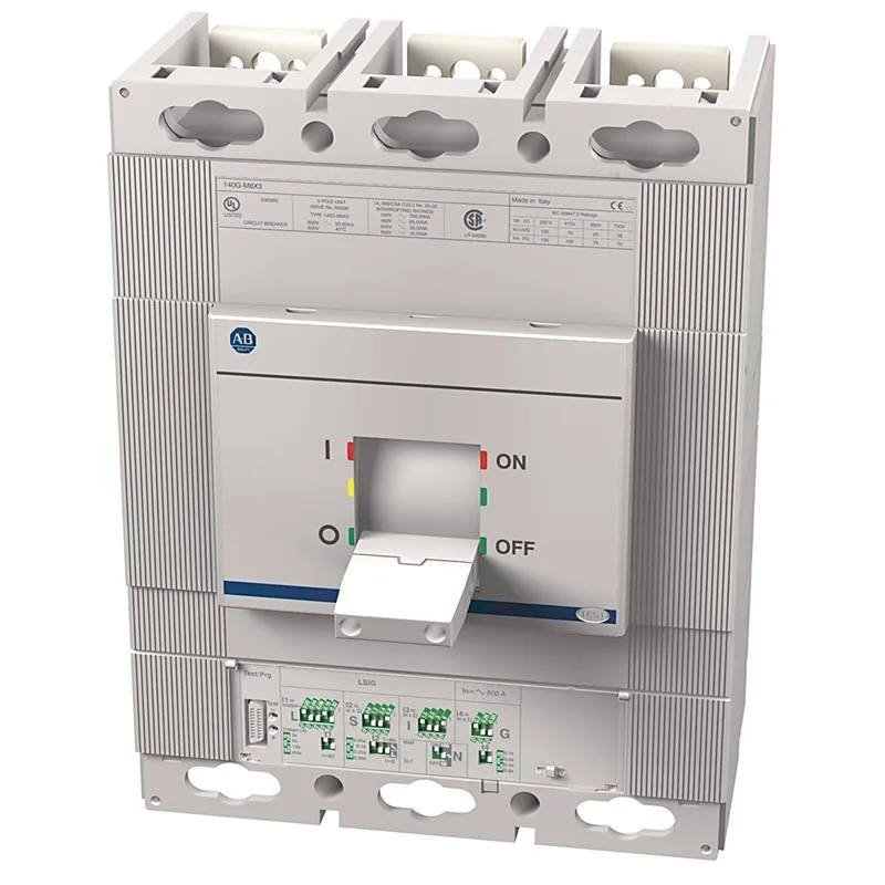Allen Bradley 140G-M0I3-D63 140G 630A Frame Molded Case Ckt-Bkr