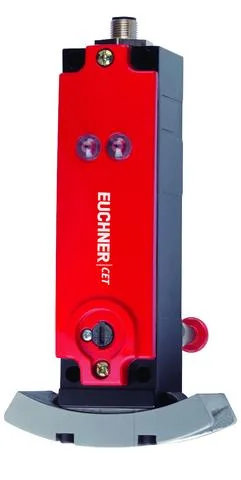 Euchner CET1-AX-LDA-00-50F-SA Read head CET1-AX- M12, with guard locking and guard lock monitoring, escape release, double ramp
