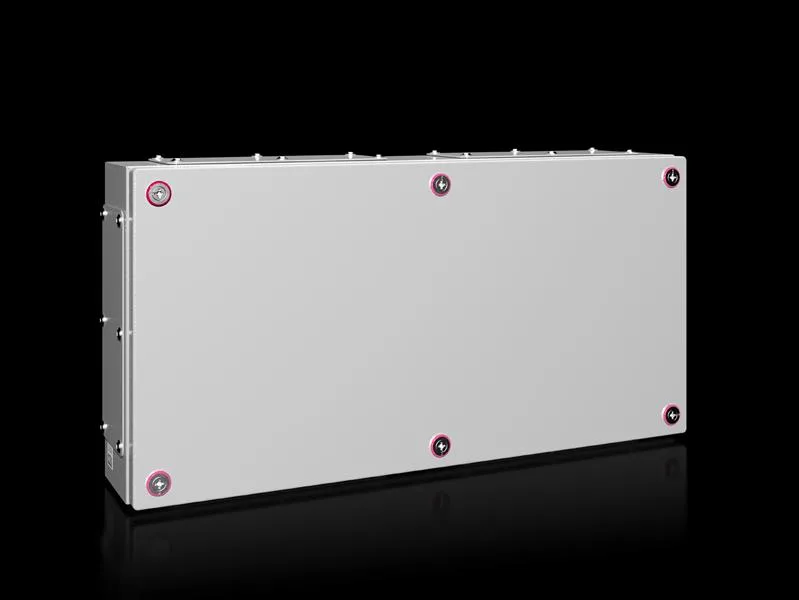 Rittal KX 1538.000 KX terminal kutusu, GYD: 600x300x120 mm, çelik sac, montaj plakasız, kapaklı, kablo giriş plakası