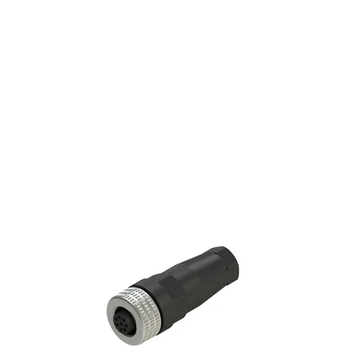 Pizzato VF CBMP5DM04 M12 wireable female connectors, 5 poles