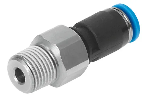 Festo QSR-G1/4-8 Rulmanlı Çabuk Bağlantı Rakoru