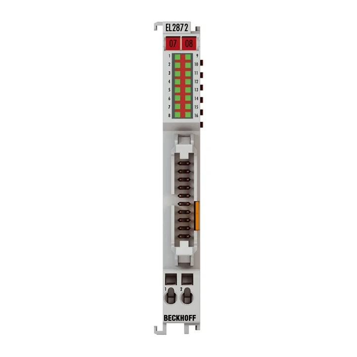 Beckhoff EL2872-0010 EtherCAT Terminal, 16-channel digital output, 24 V DC, 05 A, ground switching, flat-ribbon cable