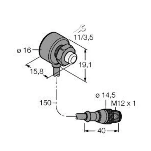 Turck T8LGRXPQP