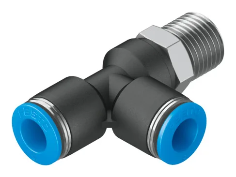 Festo QSTL-1/4-8 T-Çabuk Bağlantı Rakoru