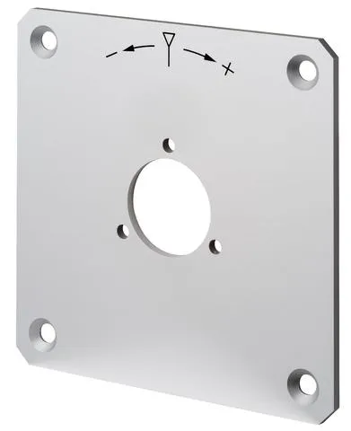 Euchner FRONTPLATTE F KPL. Front panel F with seal for handwheel HKD