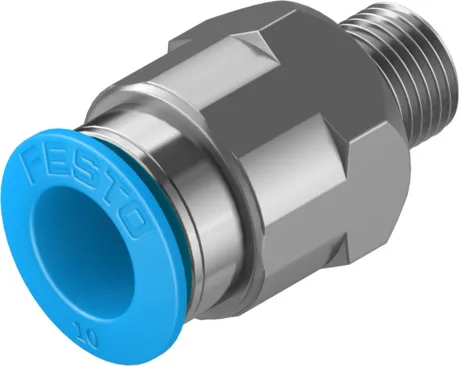 Festo QS-1/8-10 Çabuk Bağlantı Rakoru