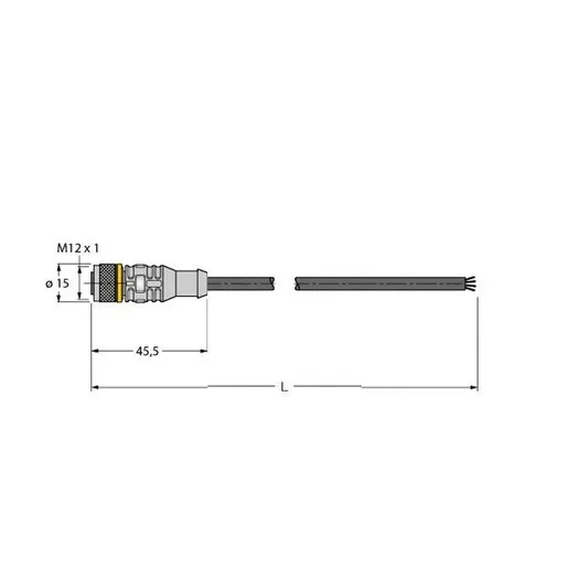 Turck RKC4.4T-P7X2-2/TEL