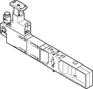 Festo VABF-S4-2-R1C2-C-10E Regülatör plakası