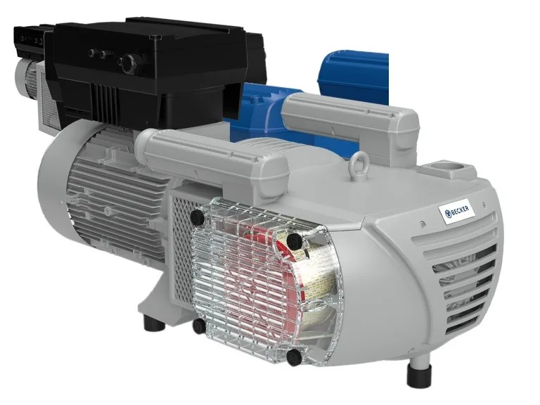 Becker VARIAIR VTLF 2.360/0-400 Rotary Vane Vacuum Pumps – Oil Less