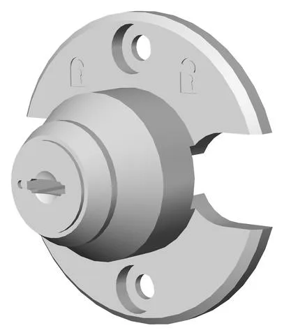 Euchner SCHLOSS TX VERSCHIEDENSCHLIESSEND Lock for auxiliary release with automatic return for safety switches TX