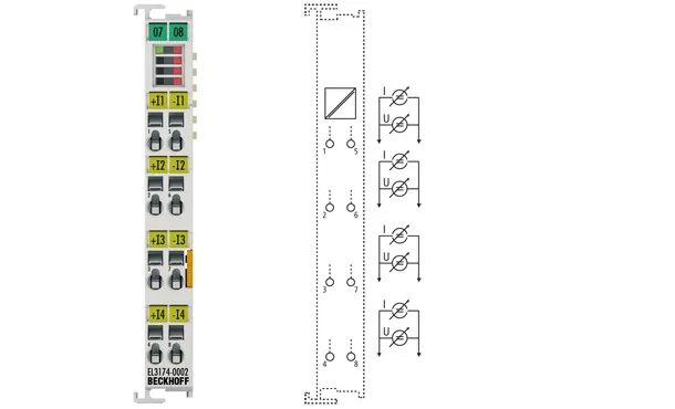 BECKHOFF EL3174-0002 4-Channel Analog Input