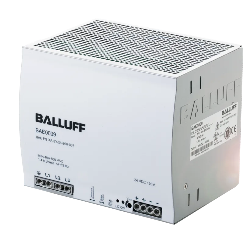 Balluff BAE PS-XA-3Y-24-200-007 DIN Ray montajlı güç kaynakları