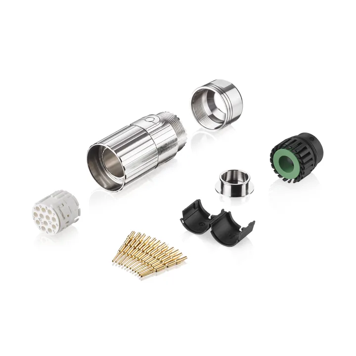 Beckhoff ZS2000-5911 Sensor-Connector, M23, straight with coupling nut