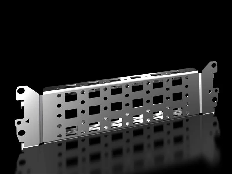 Rittal VX 8617.100 VX sistem rayı 23 x 64 mm, iç montaj düzlemi için, G/Y/D: 300 mm