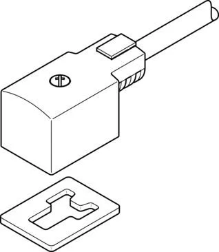 Festo KMV-1-230AC-5 Kablolu soket